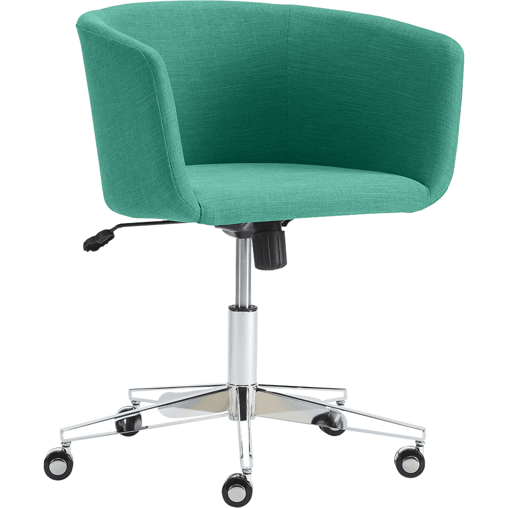 Coup Teal Office Chair