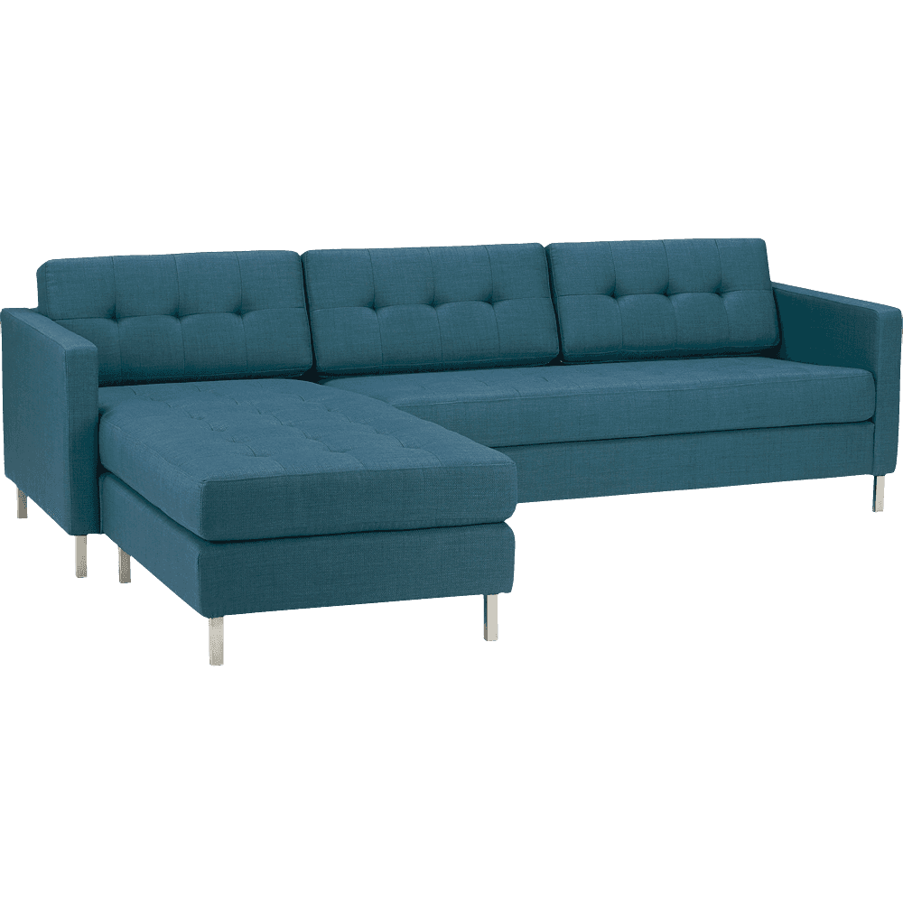 Ditto Ii Peacock Sectional Sofa