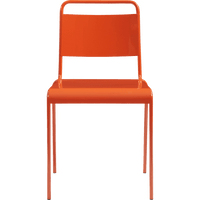 Lucinda Orange Stacking Chair