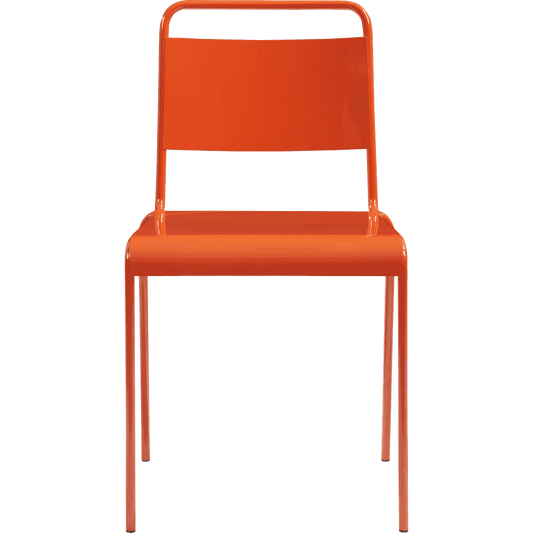 Lucinda Orange Stacking Chair