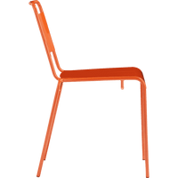 Lucinda Orange Stacking Chair