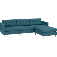 Ditto Ii Peacock Sectional Sofa
