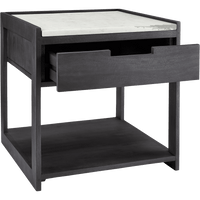 Tux Marble Top Nightstand