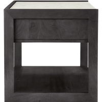 Tux Marble Top Nightstand